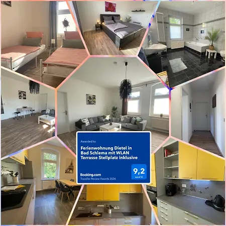 Ferienwohnung Dietel In Bad Schlema Mit Netflix Terrasse Parkplatz Kurtaxe Waescheset Inklusive * 巴特施莱马